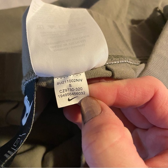 Nike Jersey Swoosh Logo Maxi Skirt Green Size Small - Picture 8 of 8